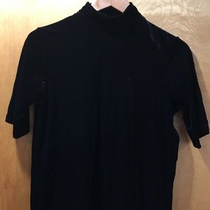 NWOT rag & bone Velvet T-Neck with Cutout